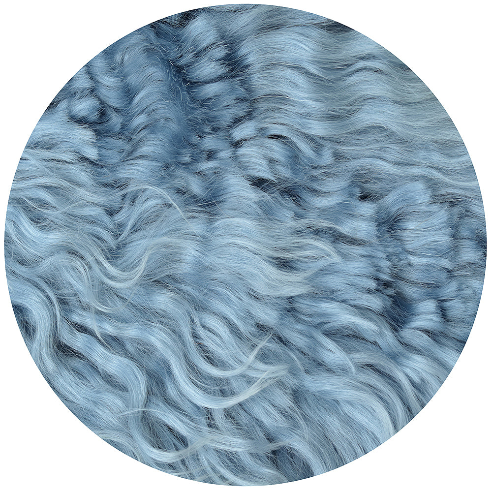 CURLY GOATSKIN for Upholstery – Sculptural Texture, Naturally