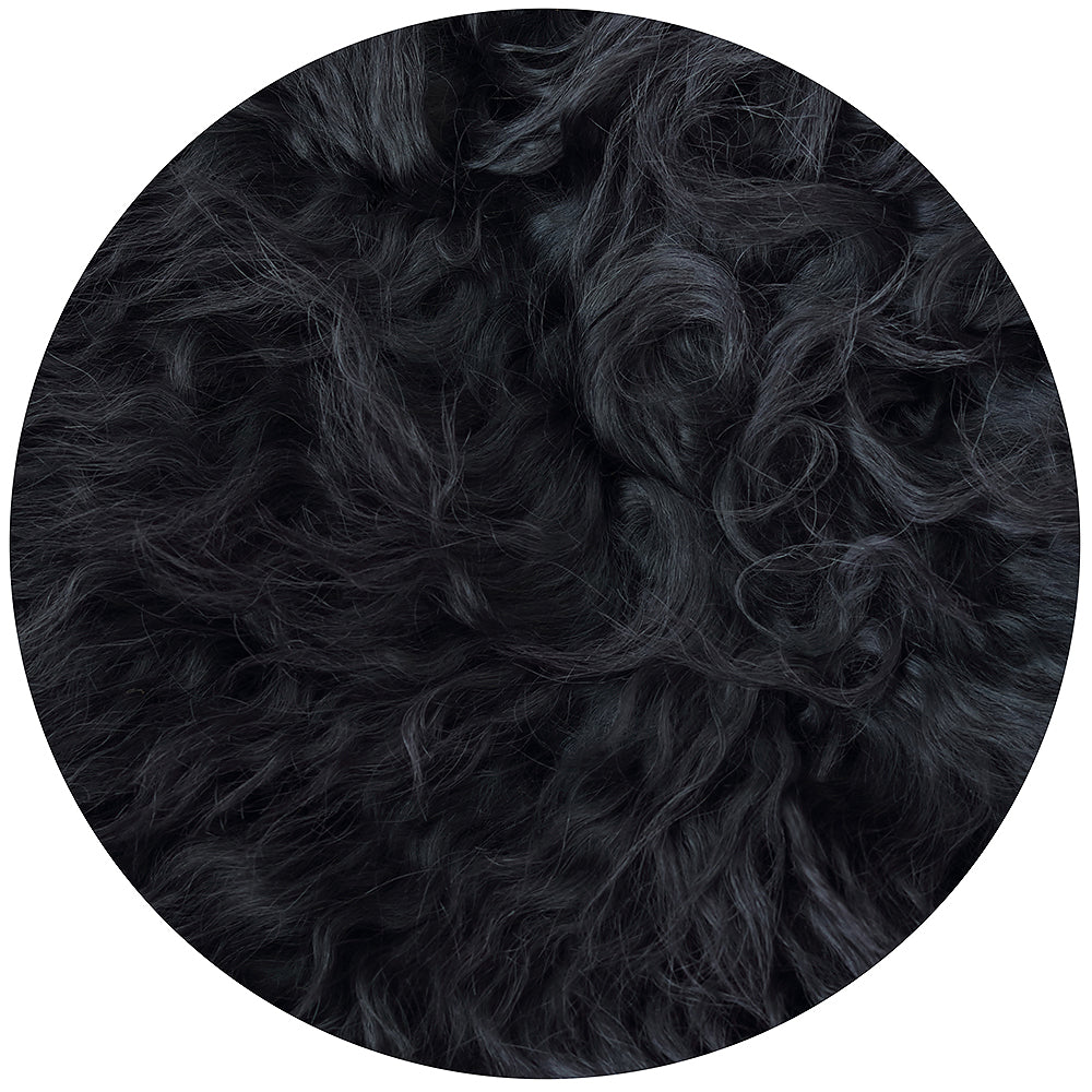 CURLY GOATSKIN for Upholstery – Sculptural Texture, Naturally