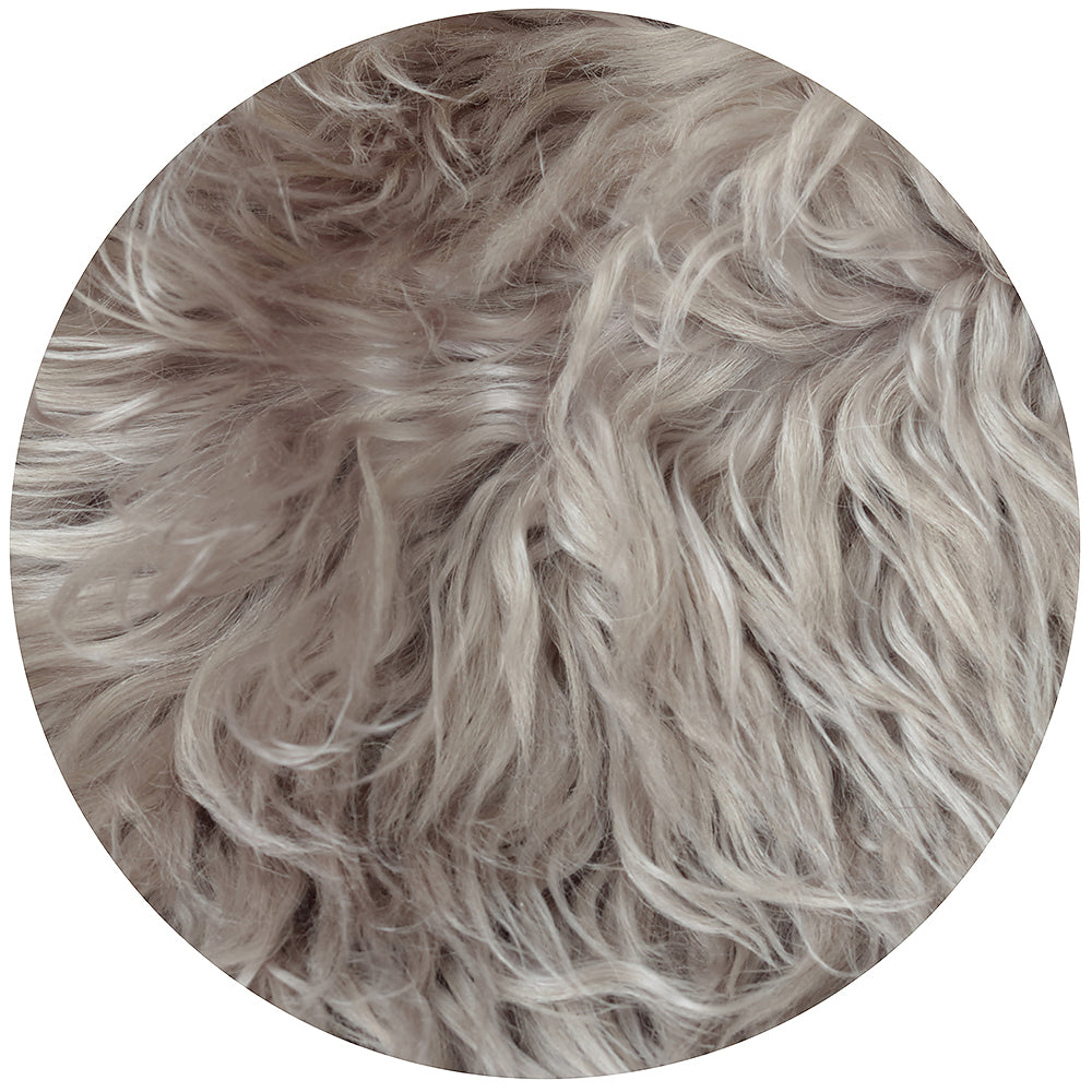 CURLY GOATSKIN for Upholstery – Sculptural Texture, Naturally