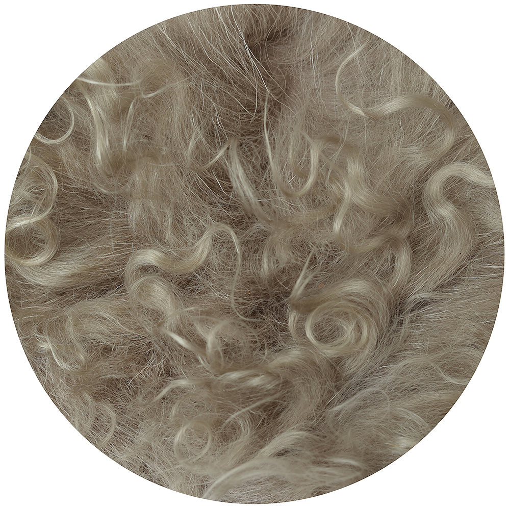 CURLY GOATSKIN for Upholstery – Sculptural Texture, Naturally
