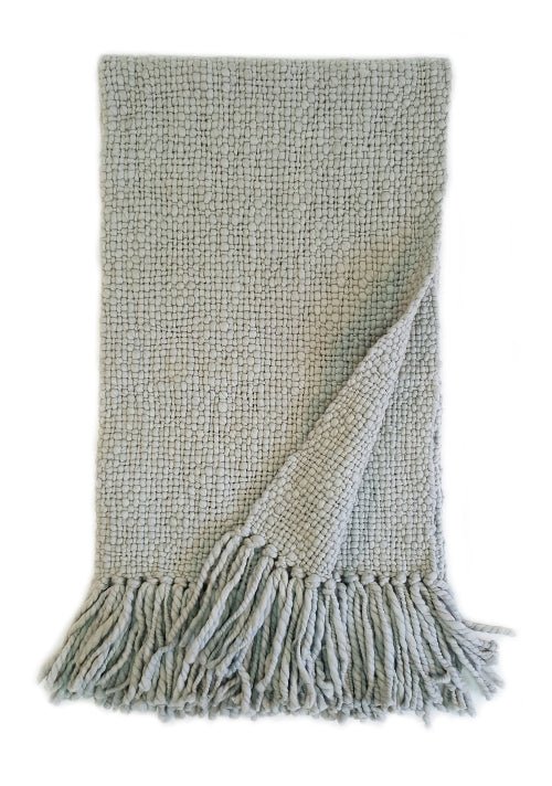 Alma Merino Wool Throw Blanket