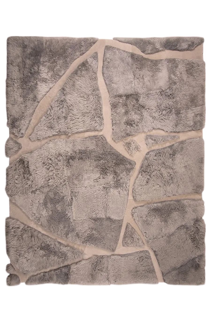 ARMOR High - Low Sheepskin Rug – Sculpted Texture in Custom Sizes