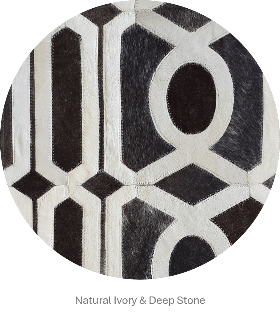 BIG TRELLIS – Hair-On-Hide Large Area Rug