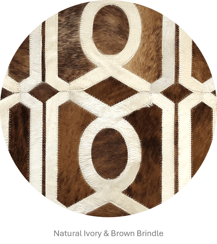 BIG TRELLIS – Hair-On-Hide Large Area Rug