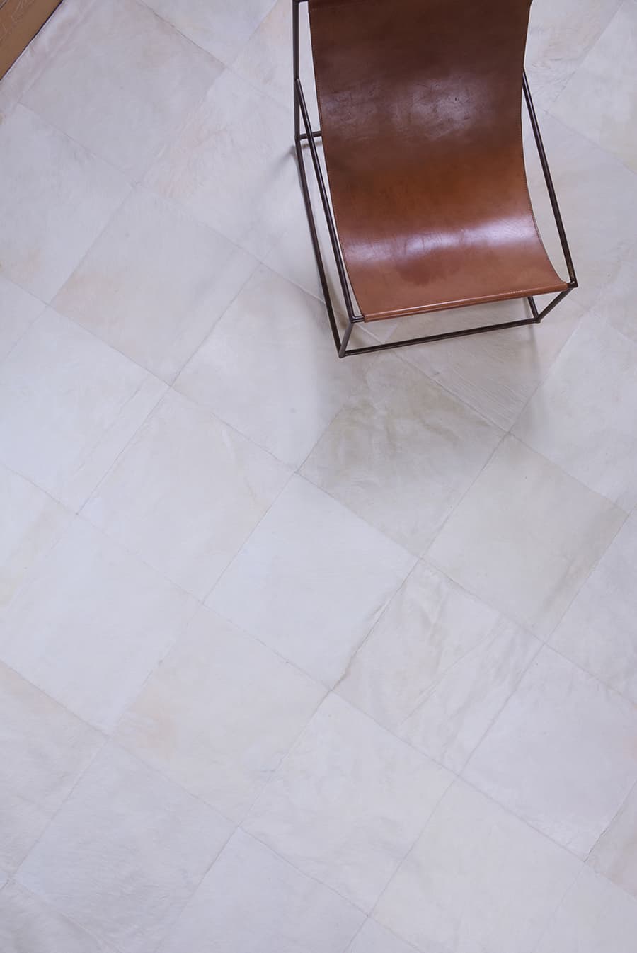 BLOCKS - Neutral Tone Cowhide Rug