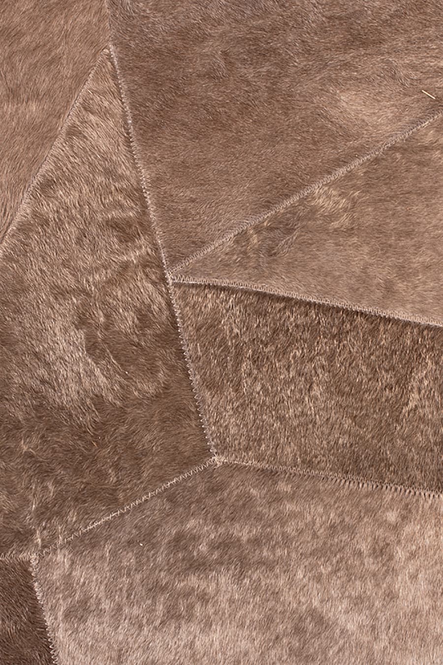 BROKEN ROUND - Patchwork Cowhide Rug