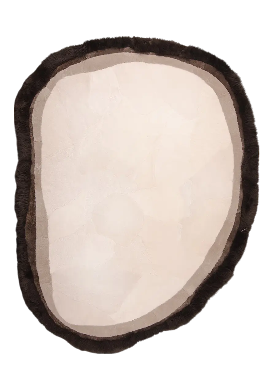 CROMO – Custom Shaped Shearling Rug