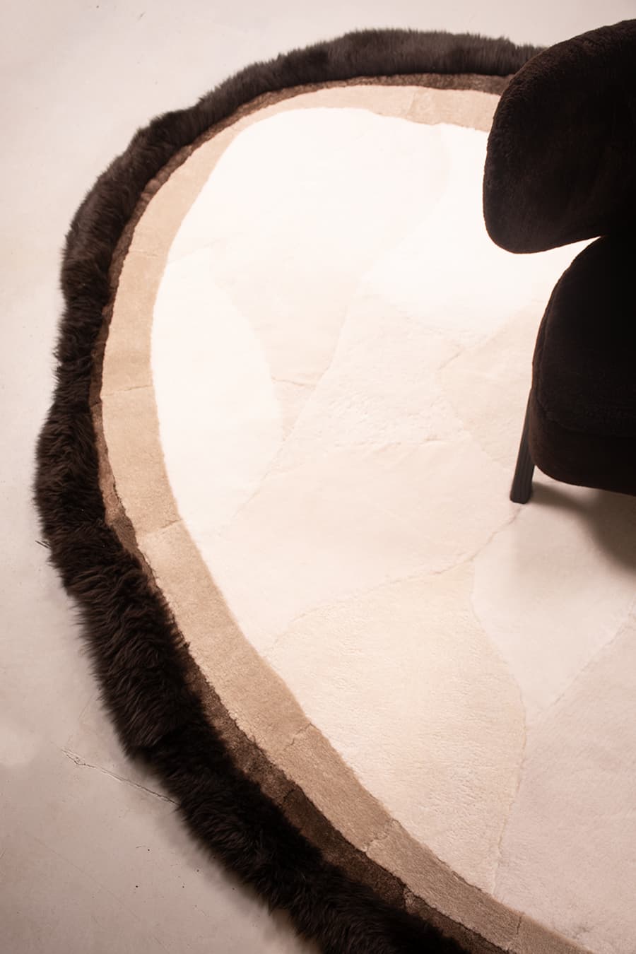 CROMO – Custom Shaped Shearling Rug