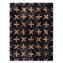 CROSSES – Geometric Luxury Leather Rug for Designers