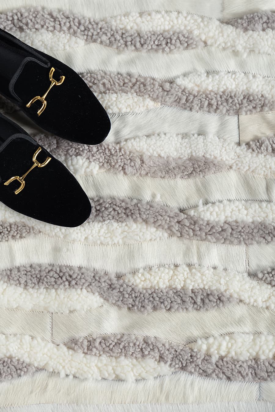 CHAINS - Bespoke Hair-On-Hide Rug