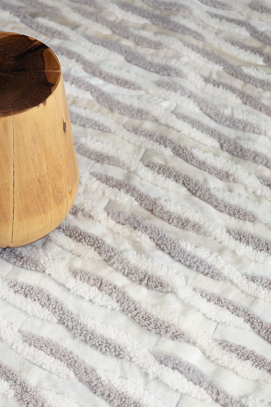 CHAINS - Bespoke Hair-On-Hide Rug