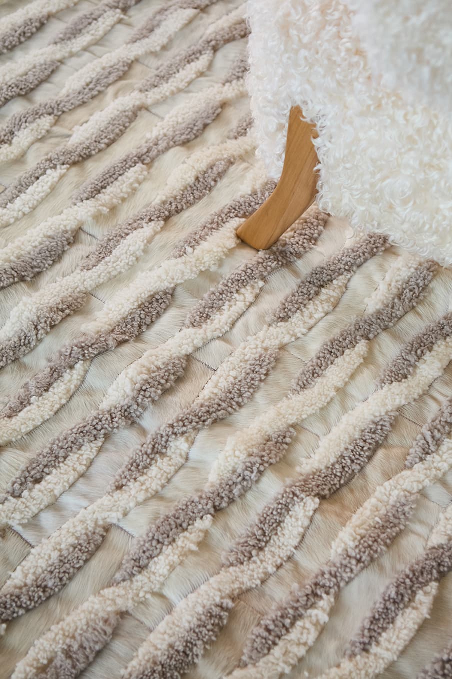 CHAINS - Bespoke Hair-On-Hide Rug