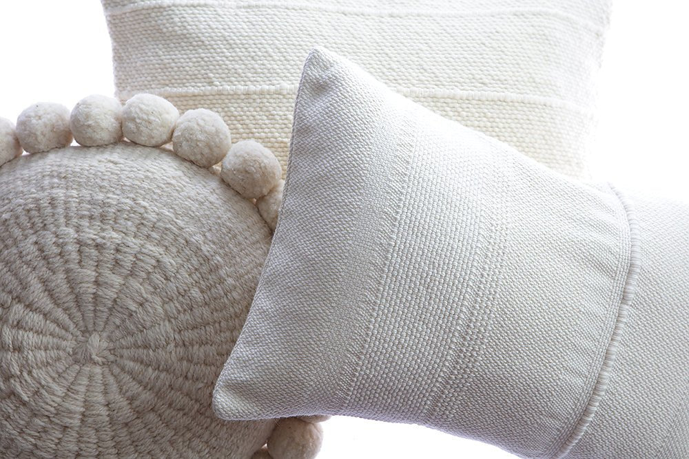 Boho Pom Pom Pillow