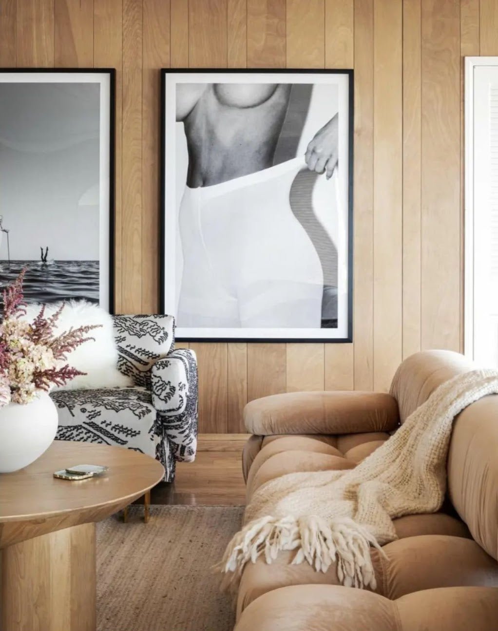 Flame Chunky Wool Blanket