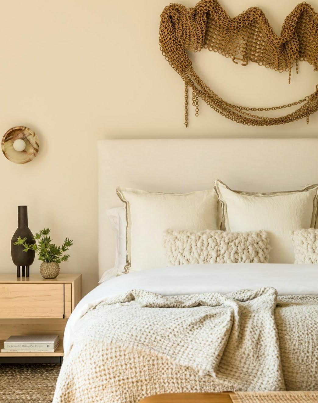 Clouds Chunky Knit Throw Pillow