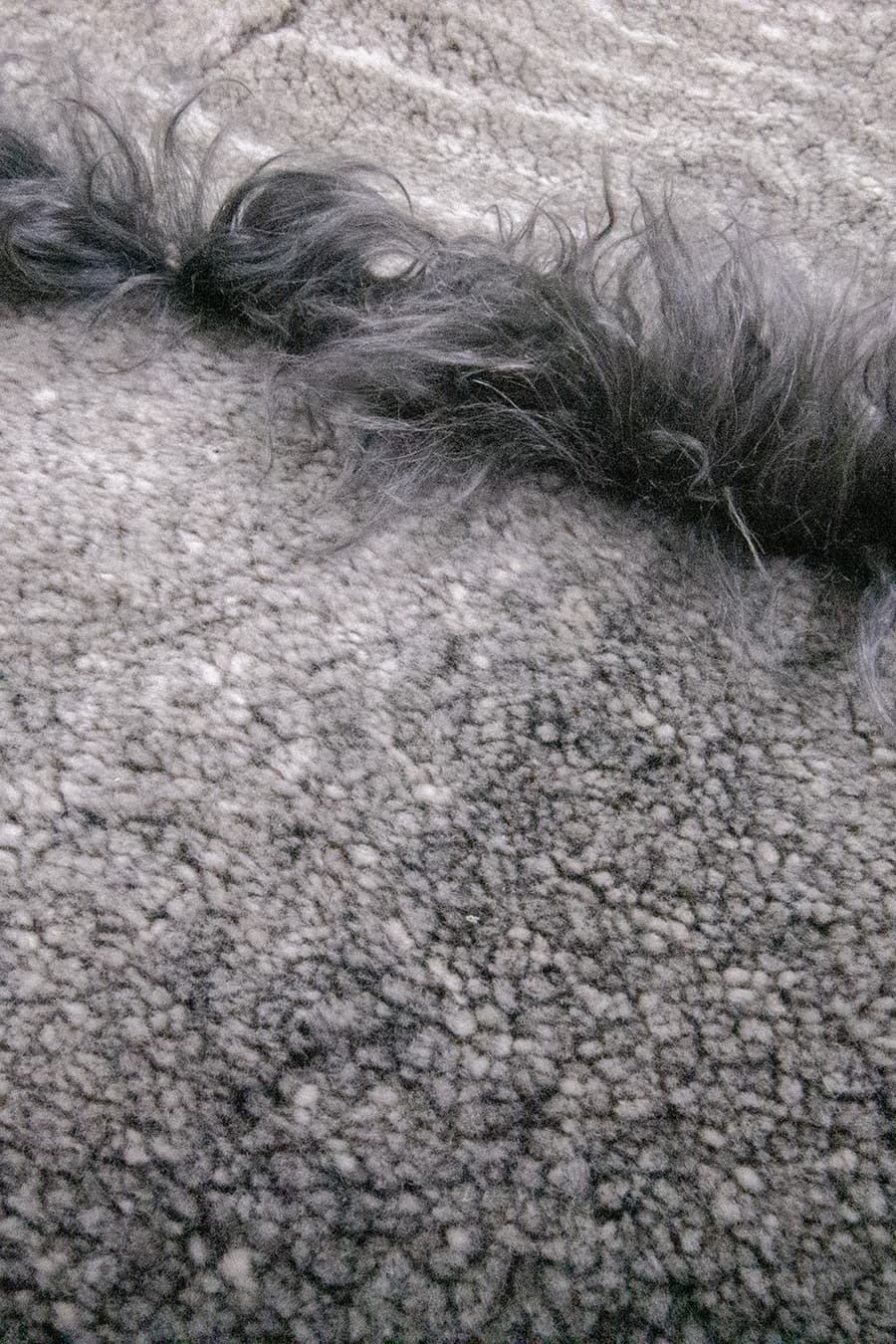 FUNKY STRIPES – Shearling Fur Rug for Cozy Bedrooms