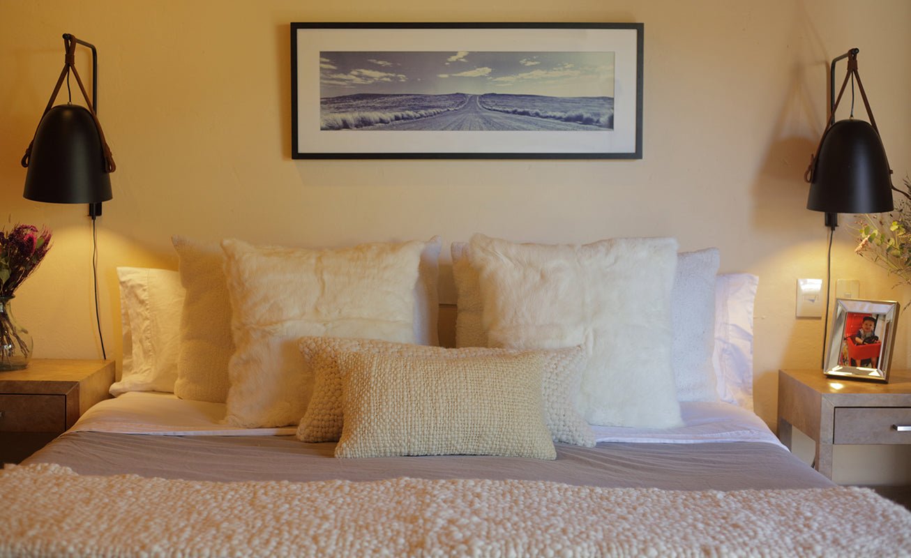 Flame Natural Wool Pillow