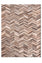 HERRINGBONE LONG – Large Patchwork Cowhide Rug