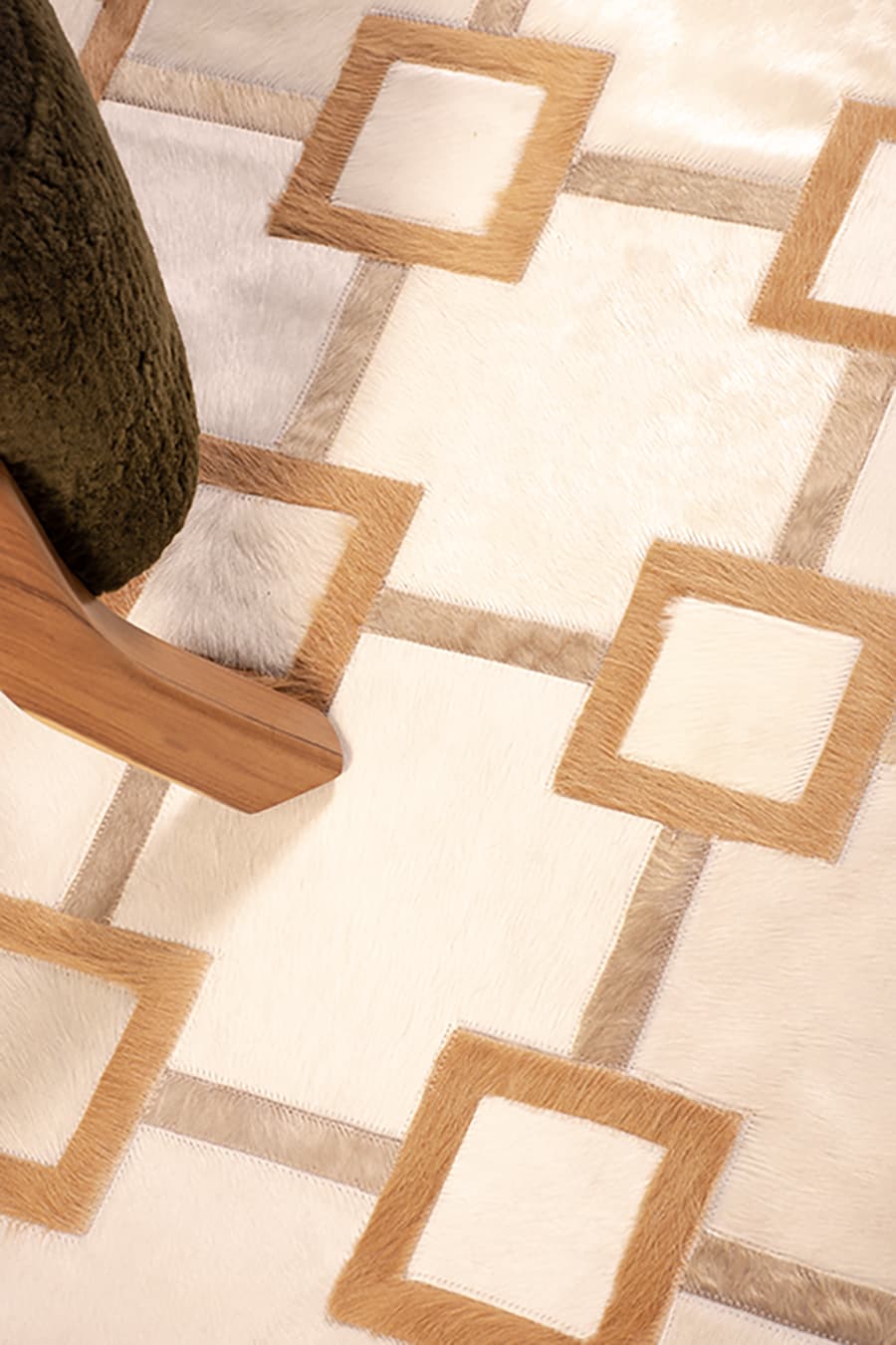 IN SITU - Custom Cowhide Rug