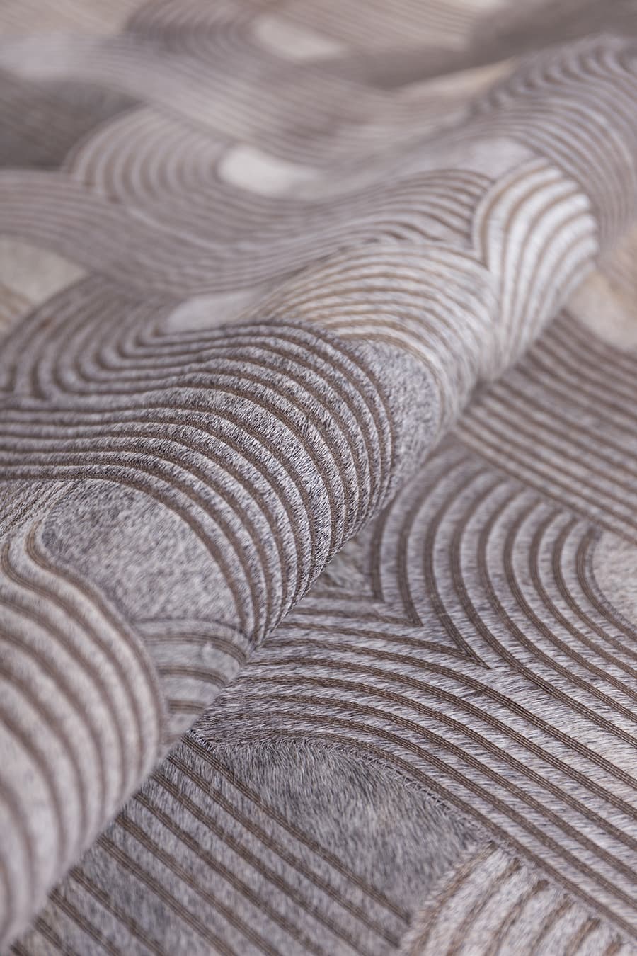 LOOP LASERED - Custom Cowhide Rug