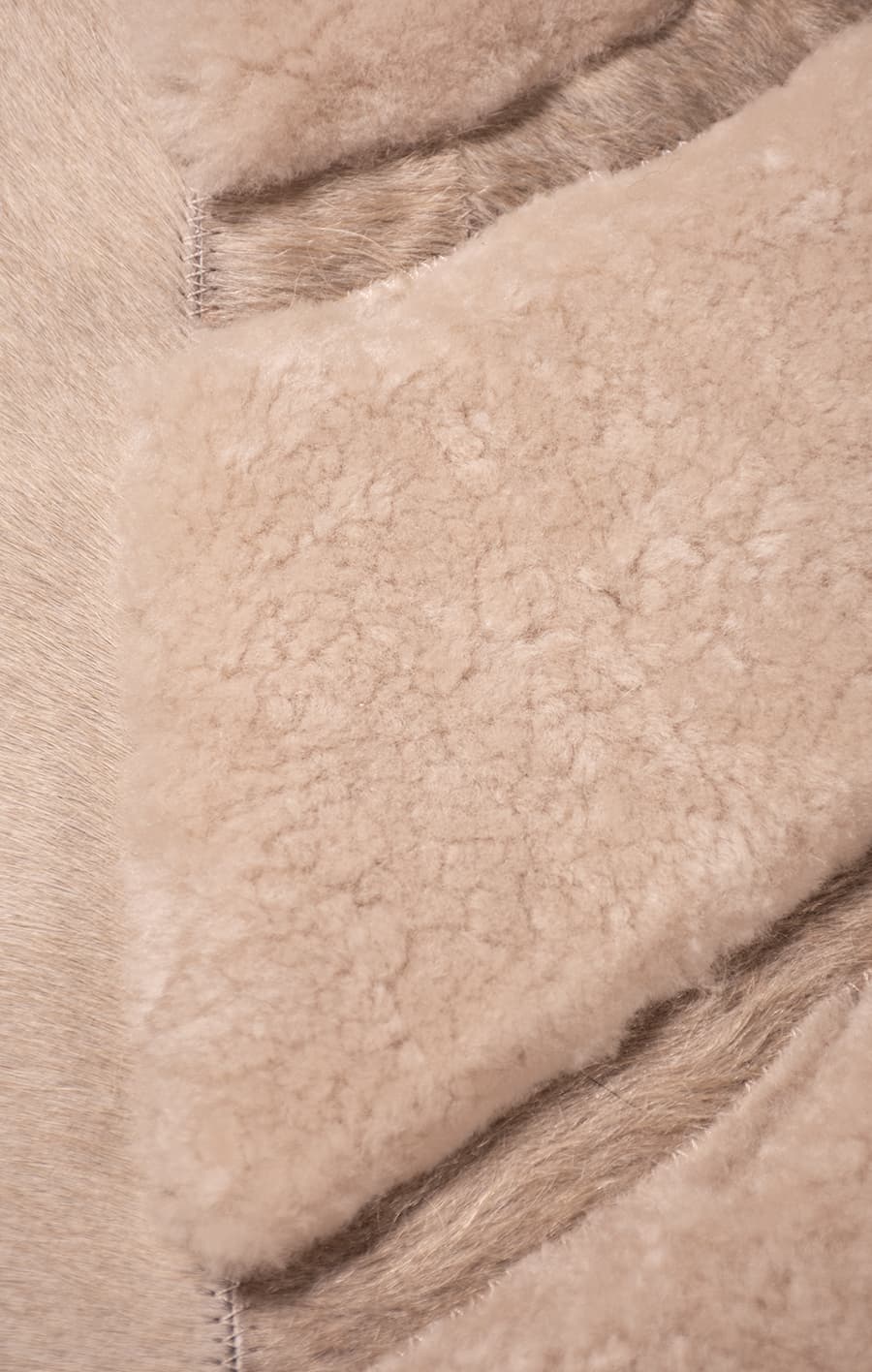 OMBRÉ – Custom Made Shearling and Cowhide Rug