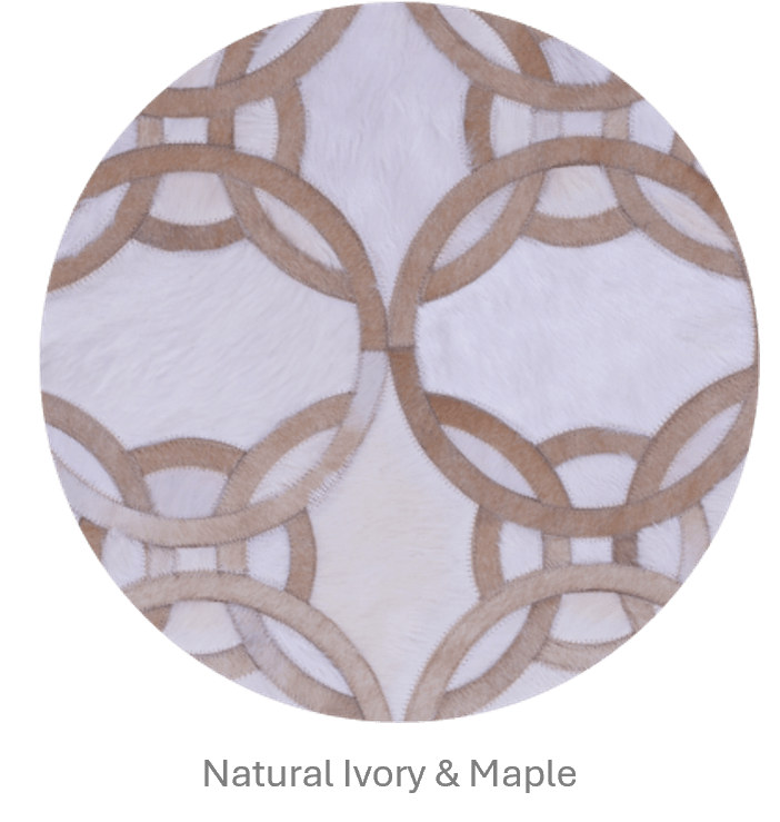 RINGO STAR – Handmade Cow Fur Carpet