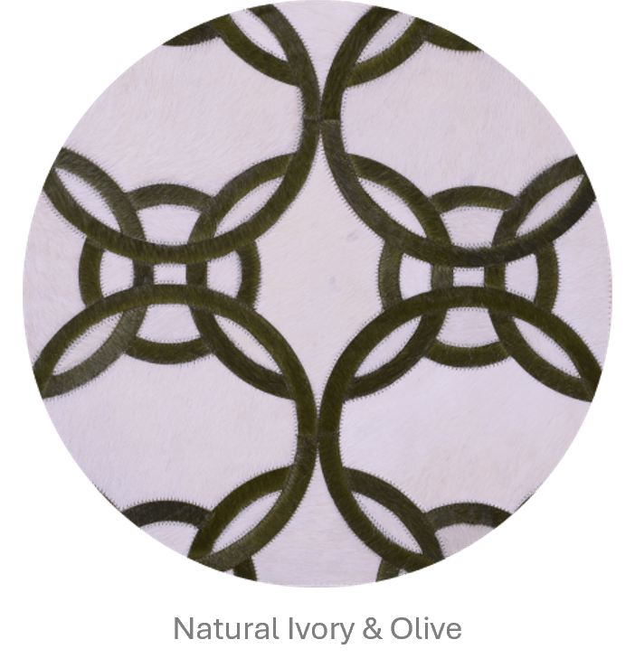 RINGO STAR – Handmade Cow Fur Carpet