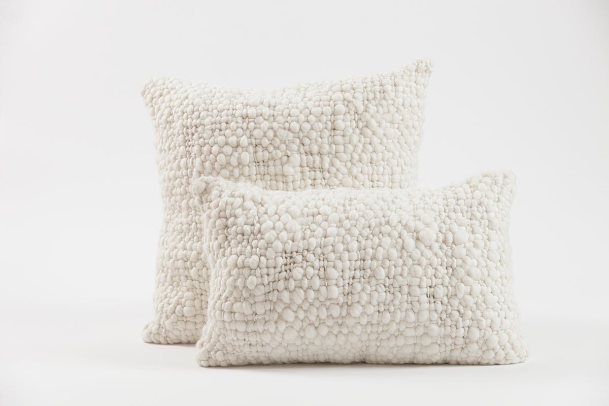 Alma Cable Knit Throw Pillow