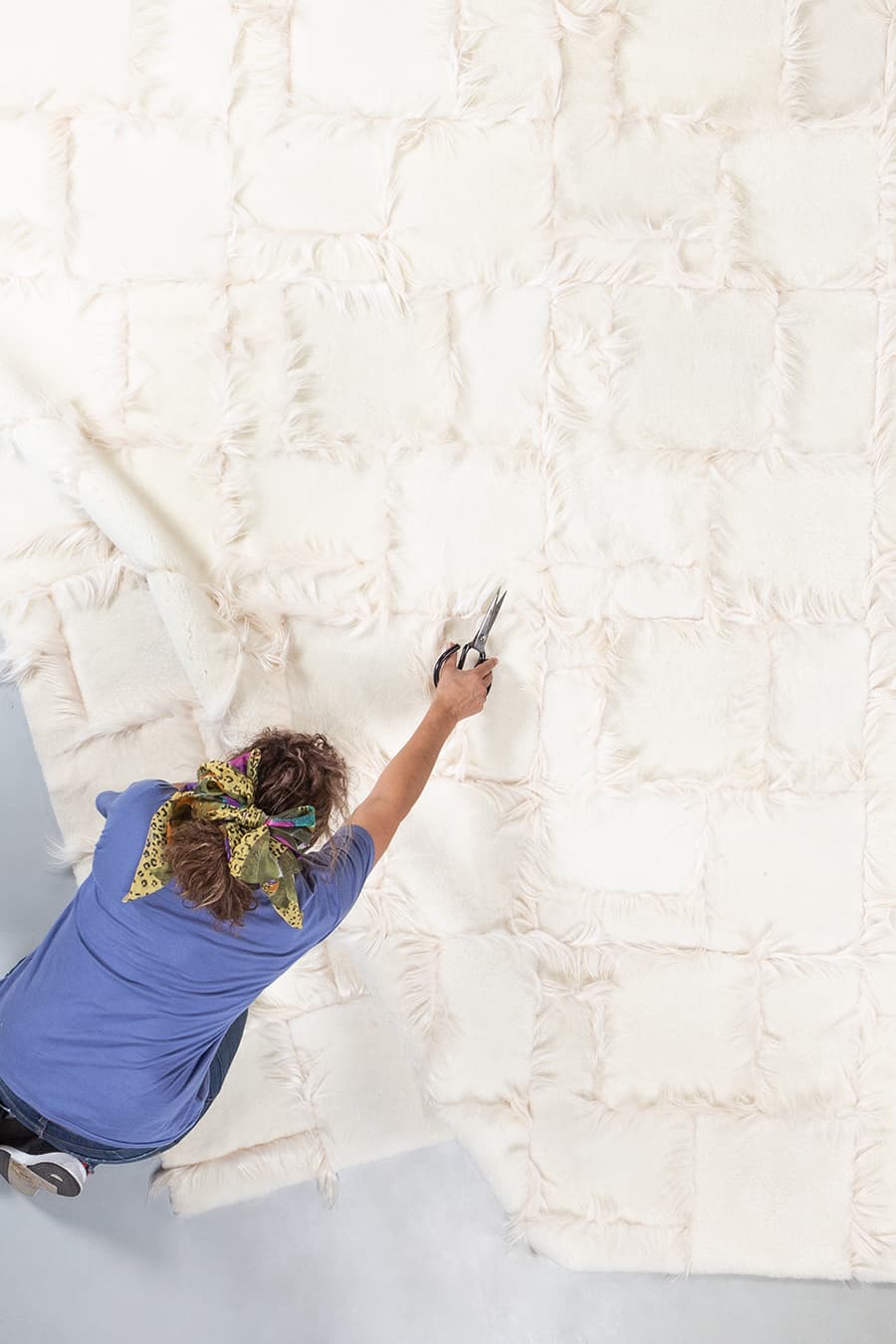 TETRIS FUNKY - Shearling Textured Rug