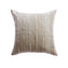 Striped Raw Silk Pillow