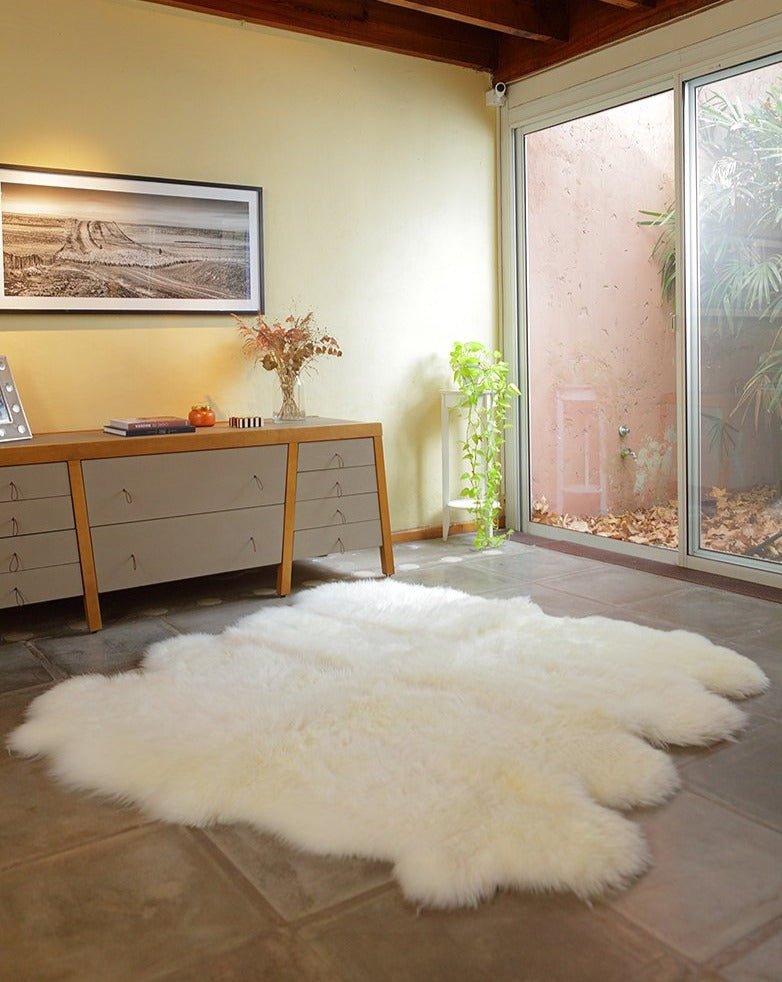 8-Pelt Irregular Area Rug