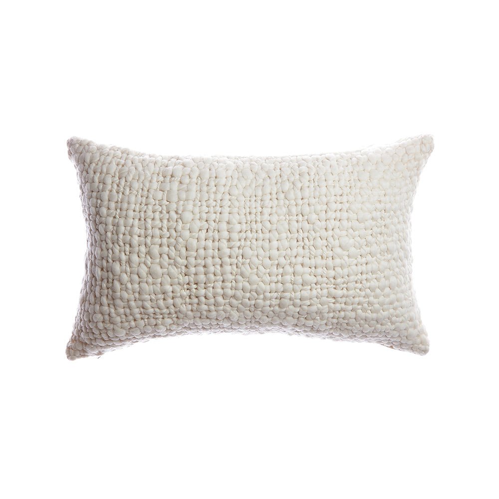 Alma Cable Knit Throw Pillow