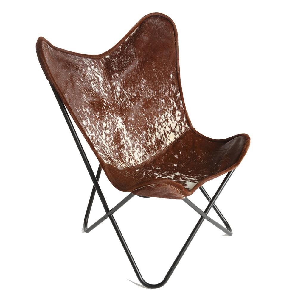 Hair on Hide Butterfly Chair