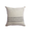 Merino Wool Striped Throw Pillow