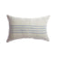 Merino Wool Striped Throw Pillow