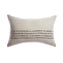 Merino Wool Striped Throw Pillow