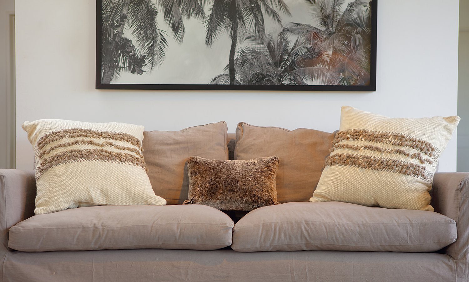 Bubble Boho Throw Pillow