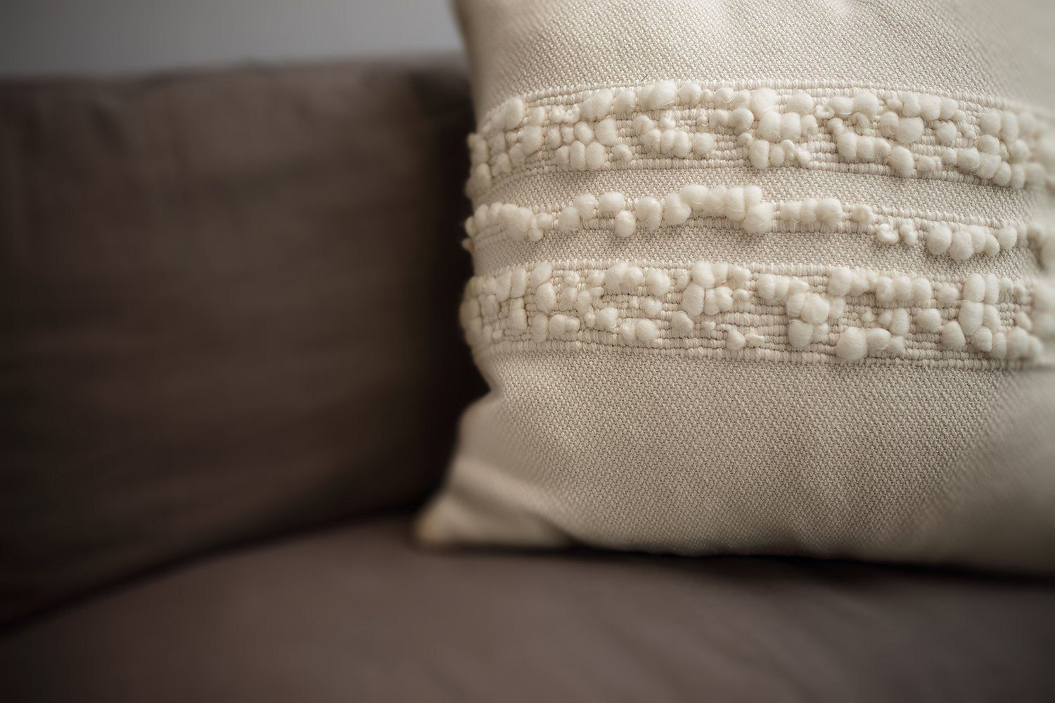 Bubble Boho Throw Pillow