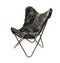 Amanda Charcoal Melange Butterfly Chair