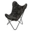 Thick Stripes Butterfly Chair