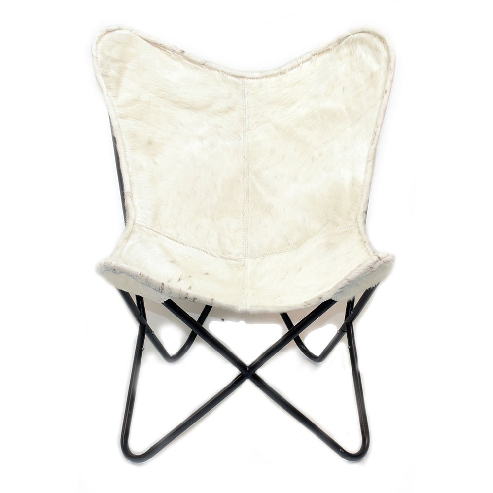 Hair on Hide Butterfly Chair