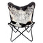 Hair on Hide Butterfly Chair