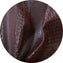 NILE CROCO - Brown Crocodile Embossed Leather Hide