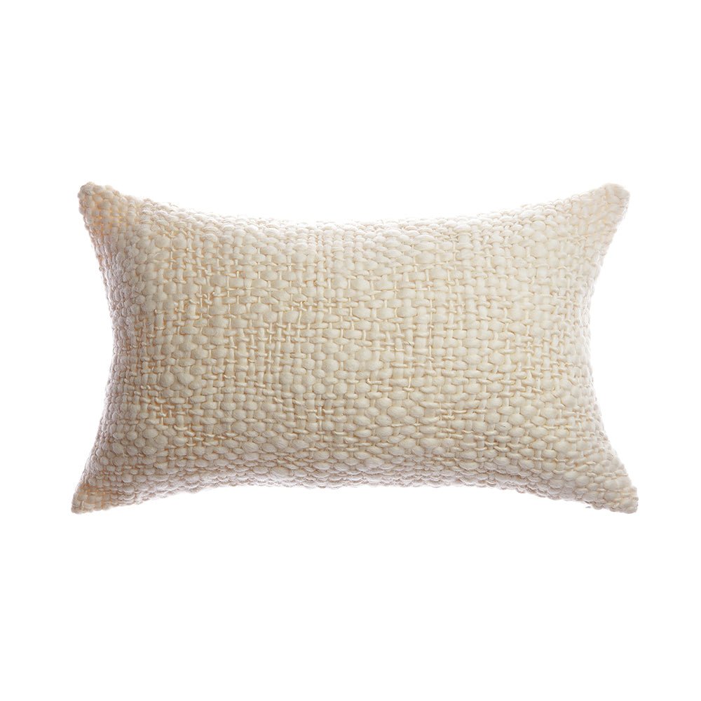 Flame Natural Wool Pillow