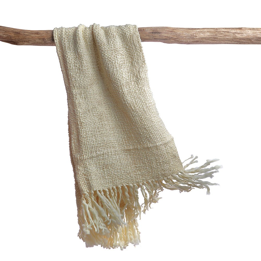 Flame Chunky Wool Blanket