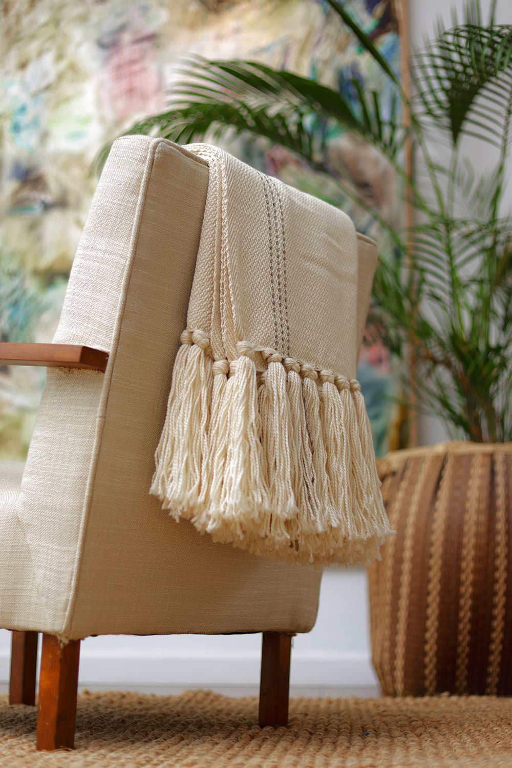 Stitched Throw Blanket