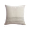 Merino Wool Striped Throw Pillow