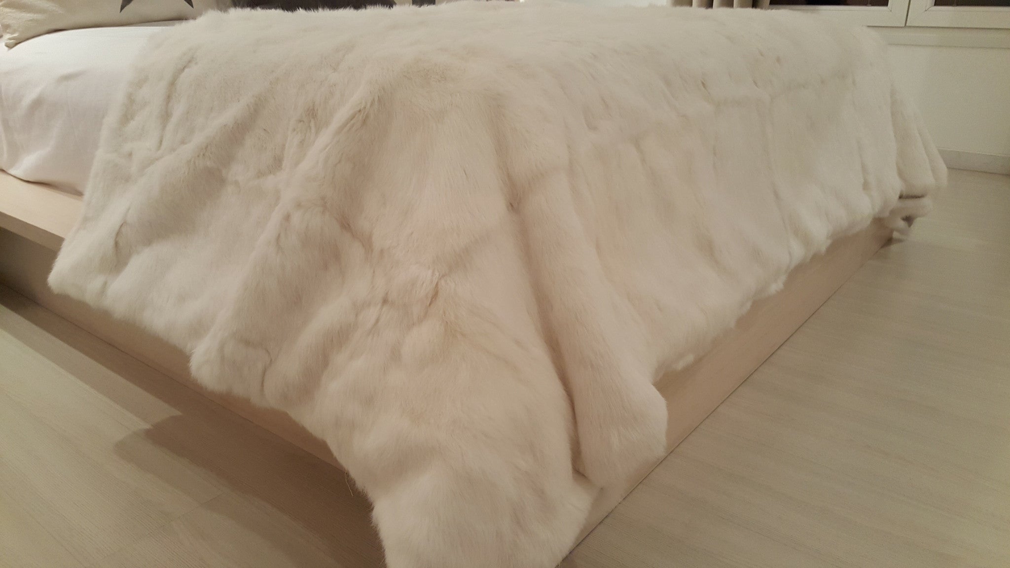 Rabbit Fur Cozy Blanket