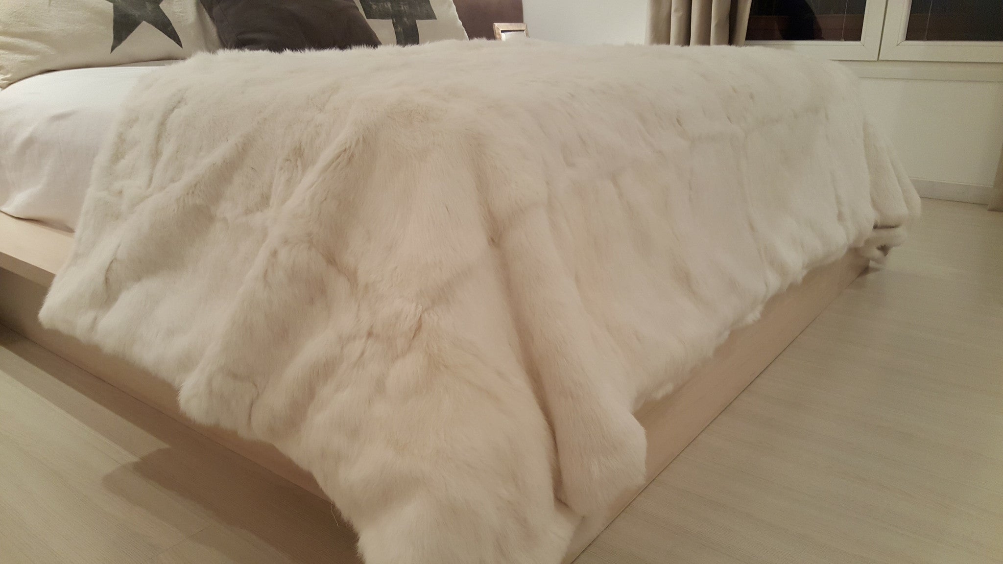 Rabbit Fur Cozy Blanket