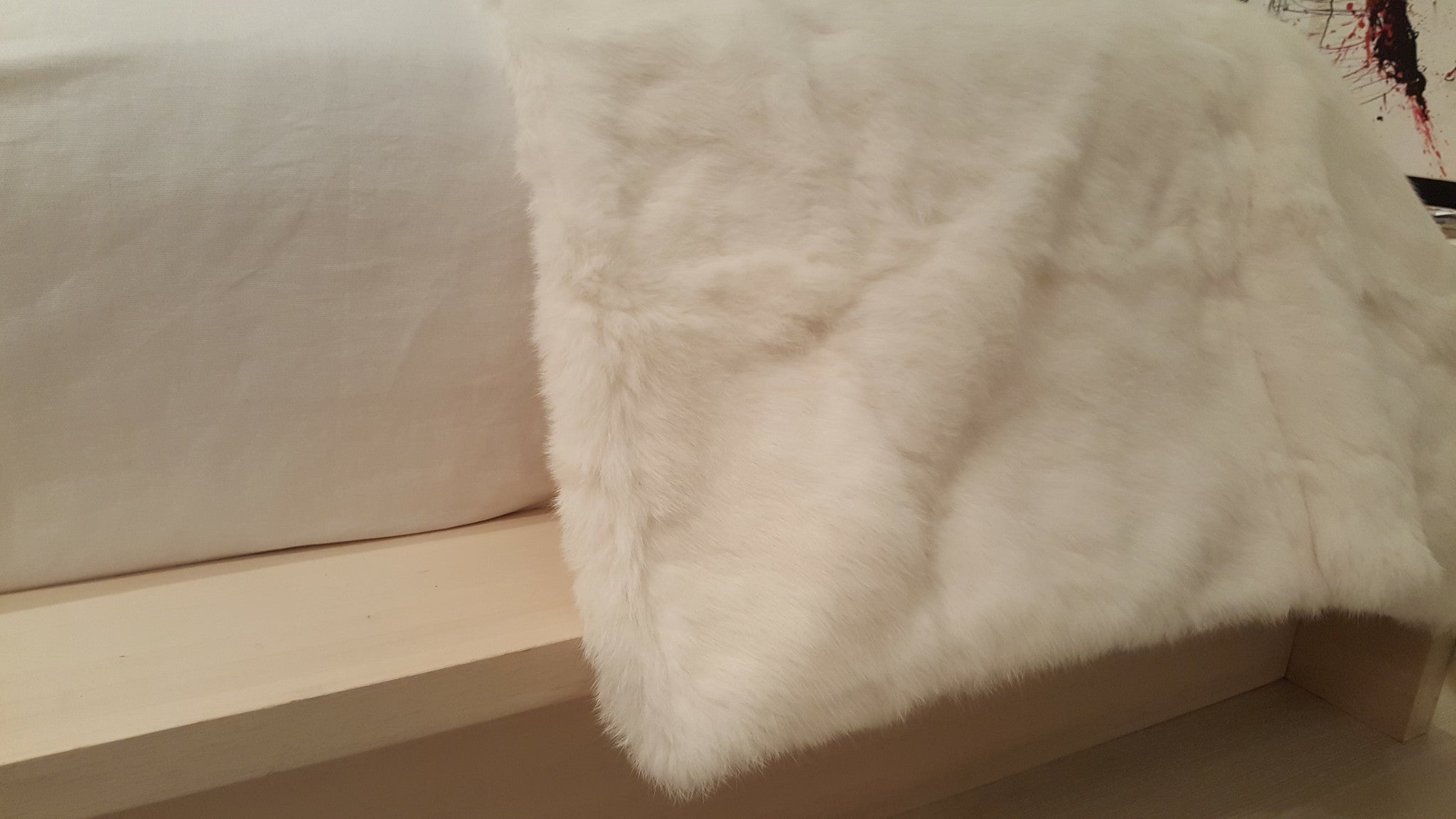 Rabbit Fur Cozy Blanket